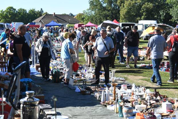 Koprivnica: Velika gužva na buvljaku koji je privukao pažnji brojnih prodavača i još više kupaca