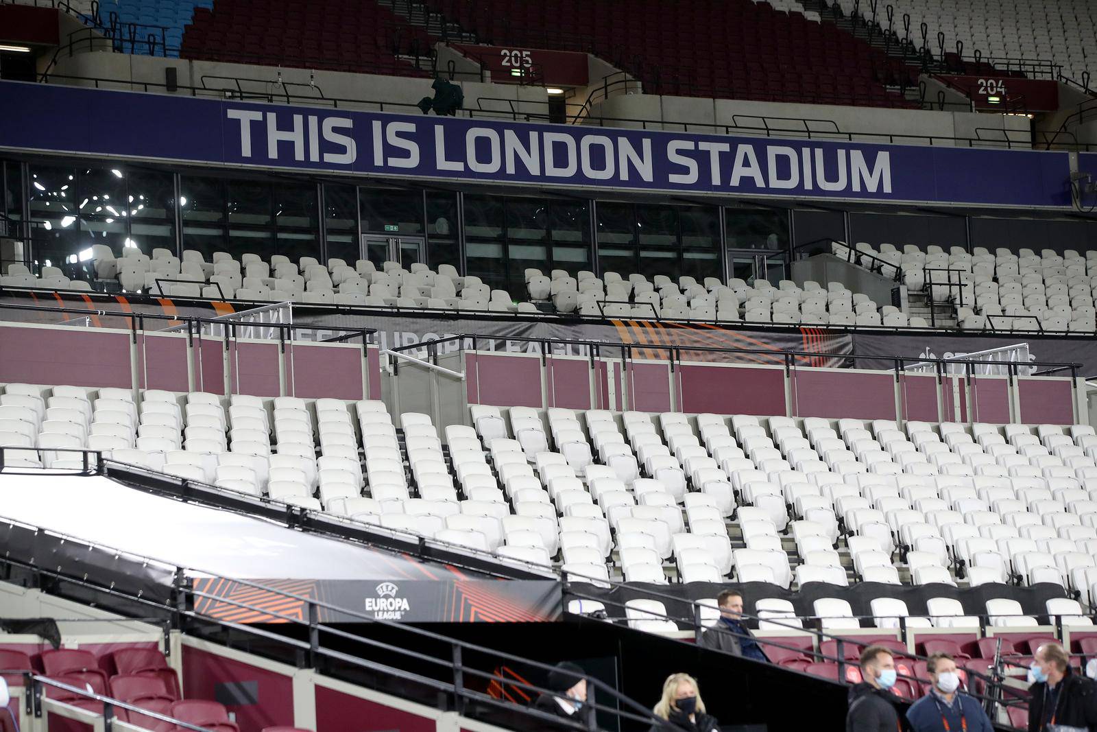 Dinamo u Londonu odradio večernji trening