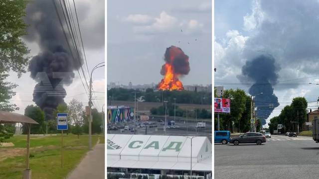 VIDEO Helikopter gađa skladište nafte u Voronježu. Ruska vojska tvrdi: Provodimo borbene mjere