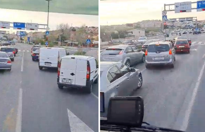 VIDEO Vozači u Splitu pustili vatrogasce da hitno prođu na najprometnijem raskrižju