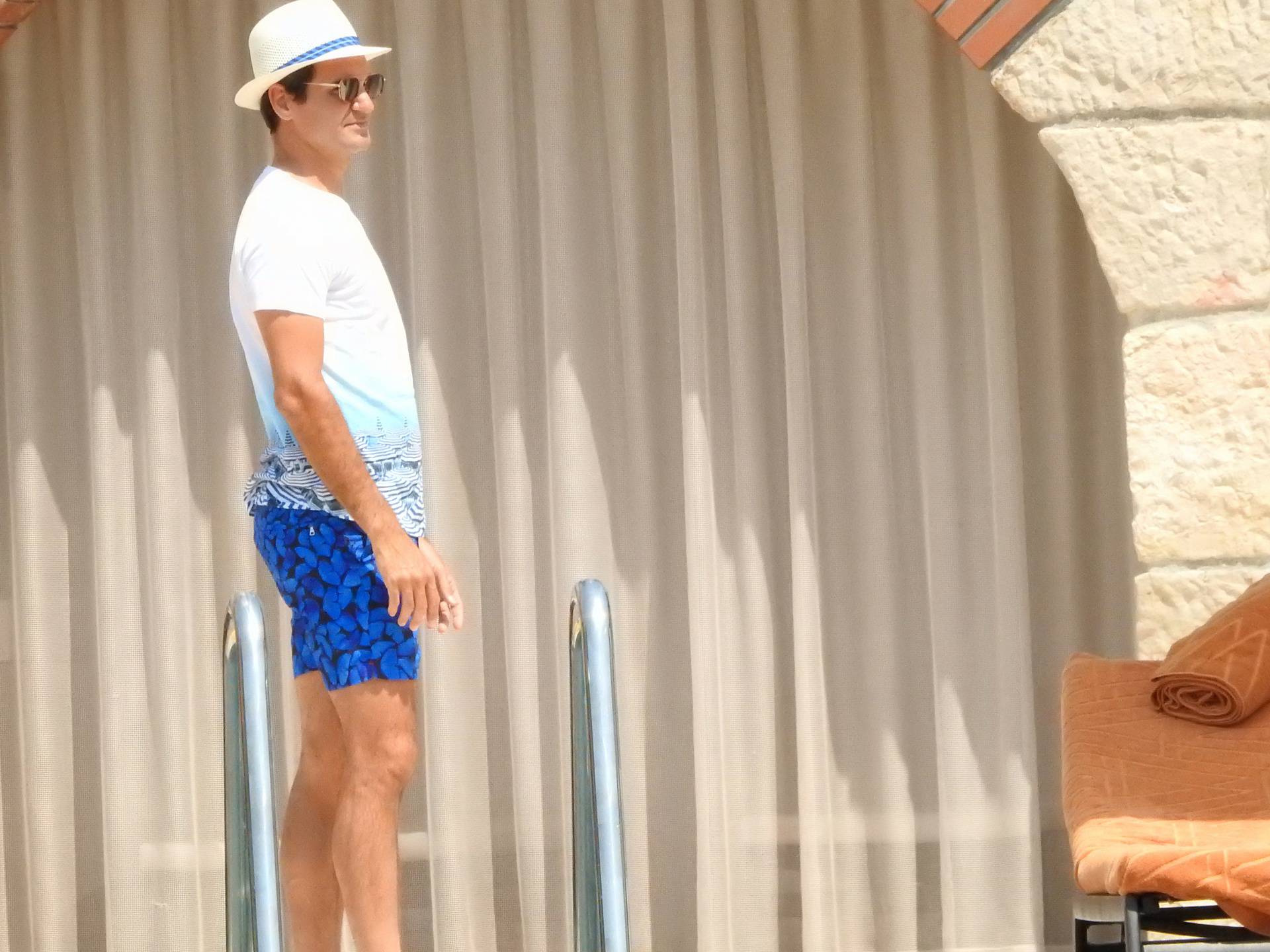 Roger Federer s obitelji i prijateljima uživa na ljetovanju na Malom Lošinju