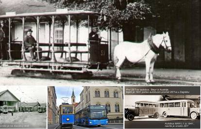 ZET obilježava 130. godišnjicu: Sve je počelo s konjem Belkom