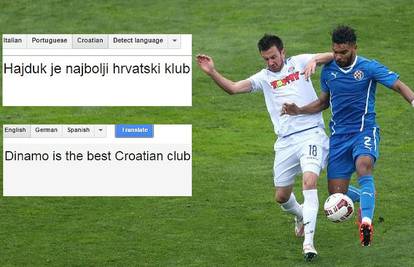 Google ne želi prevesti da je Hajduk najbolji hrvatski klub