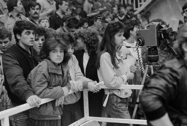 Druga utakmica finala play-offa Prvenstva Jugoslavije 1986. godine, KK Cibona - KK Zadar