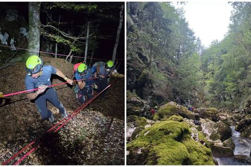 STRA&Scaron;NA TRAGEDIJA Otac i dijete pali u provaliju kod slapa u Sloveniji, on je poginuo