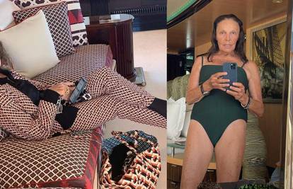 Prirodna ljepota: 74-godišnja Diane von Fürstenberg ponosna na figuru u kupaćem kostimu