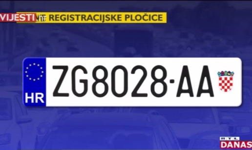 Nove registracijske tablice već se tiskaju: Ovako će izgledati?