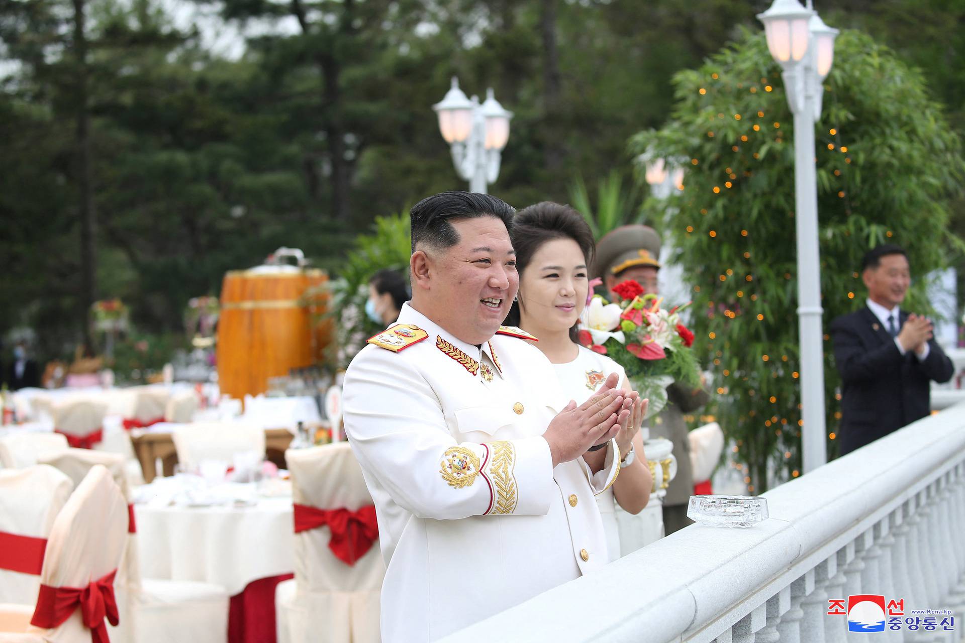 North Korea marks the 90th anniversary of the founding of the Korean People's Revolutionary Army in Pyongyang