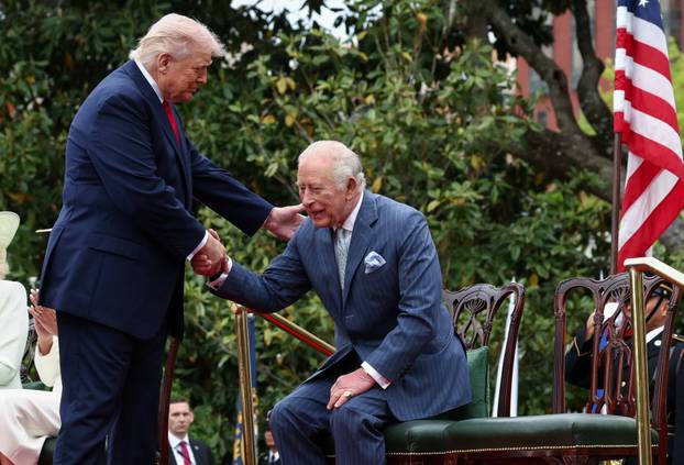Britain's King Charles and Queen Camilla in the United States for state visit