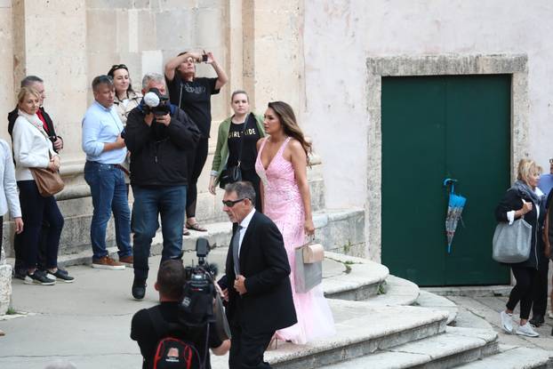 ARHIVA - 2024. Dubrovnik: Vjenčanje Nicole Artukovich i Liama Stewarta u crkvi sv.Ignacija