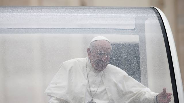 Pope Francis holds weekly audience at the Vatican