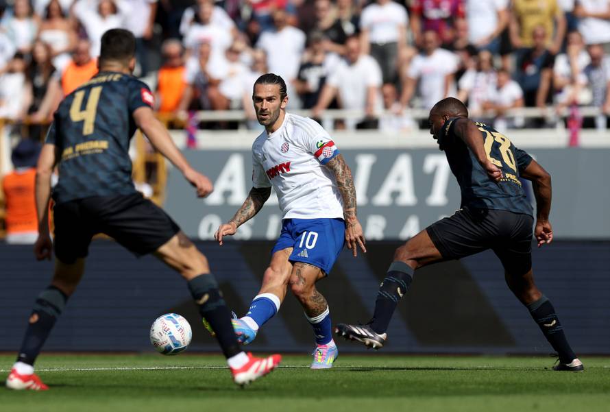 Split: Hajduk i Dinamo u utakmici 33. kola Prve HNL