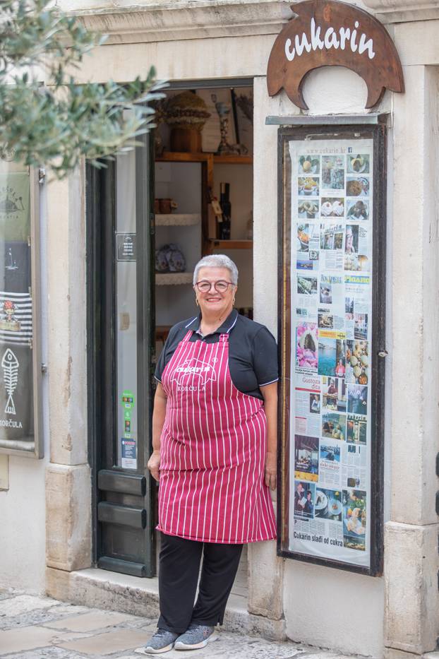 Korčula: Smiljana Matijaca i njezin "Cukarin"