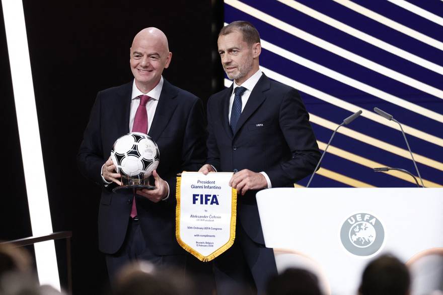 UEFA PRIJETI BOJKOTOM SP-A Hrvatska i jo&scaron; 54 nacije okrenuli se protiv Fife i Infantinove ideje