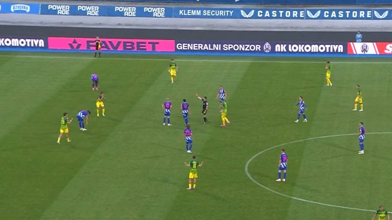 VIDEO Pogledajte odluku koja je zbunila cijeli stadion: Sudac bizarno isključio veznjaka Istre