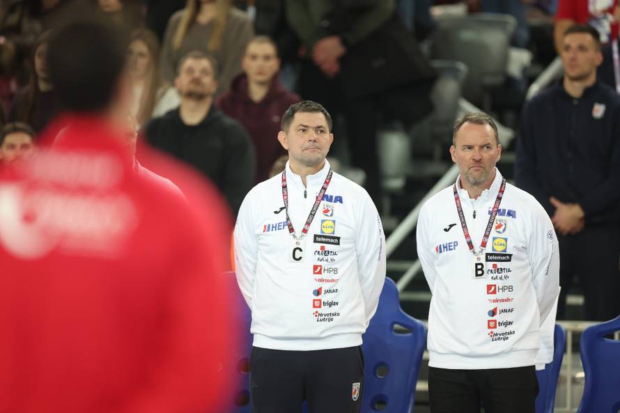 Zagreb: Prijateljska utakmica uoči EHF Europskog prvenstva, Hrvatska - Njemačka