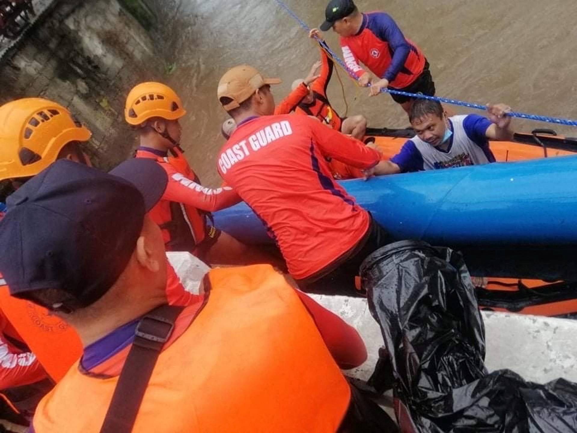 Aftermath of Typhoon Rai in the Philippines