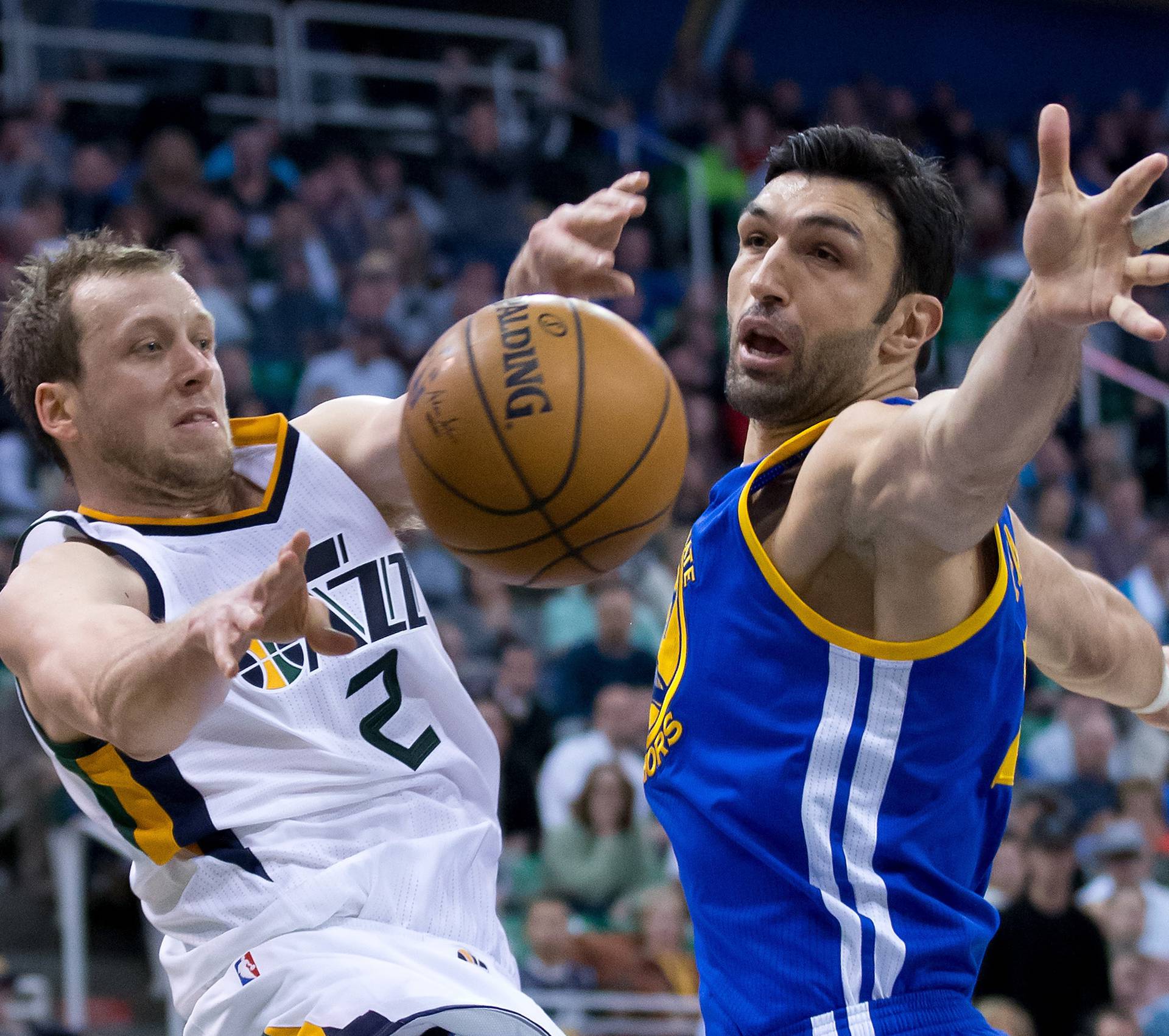 NBA: Golden State Warriors at Utah Jazz