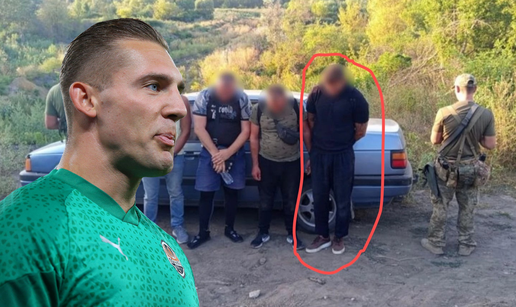 Biv&scaron;i golman &Scaron;ahtara uhva&cacute;en na granici Ukrajine u poku&scaron;aju bijega. Zavr&scaron;io na obuci za rat?