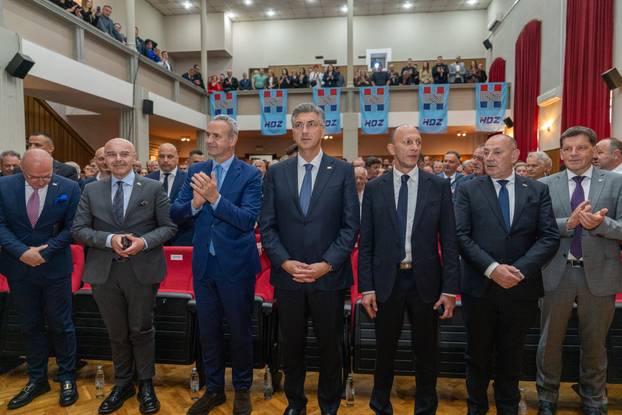 Gospić: Andrej Plenković na obilježavanju 36. obljetnice osnivanja HDZ-a u Ličko-senjskoj županiji