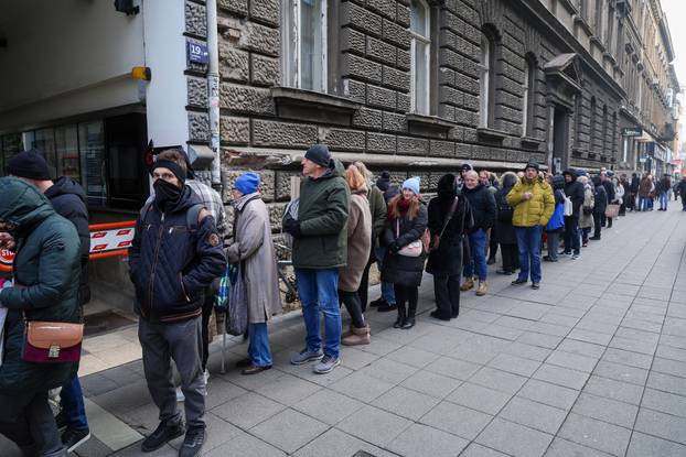 Zagreb: Zamjena kovanica kune u euro