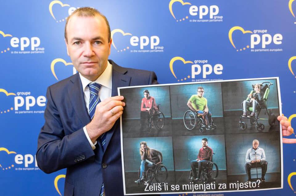 Kampanju Split Parkinga podržao je i Manfred Weber