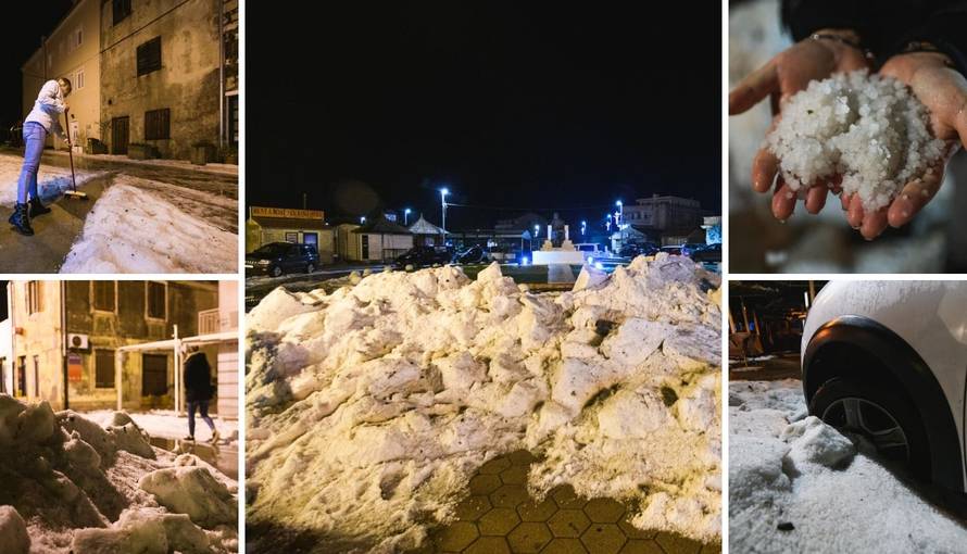 Tuča je pogodila Jadran: 'Aute smo morali izvlačiti bagerima'