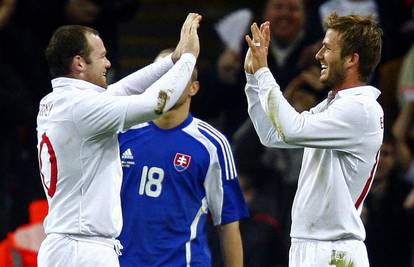 Englezi pobijedili Slovake, Beckham 'skinuo' Moorea