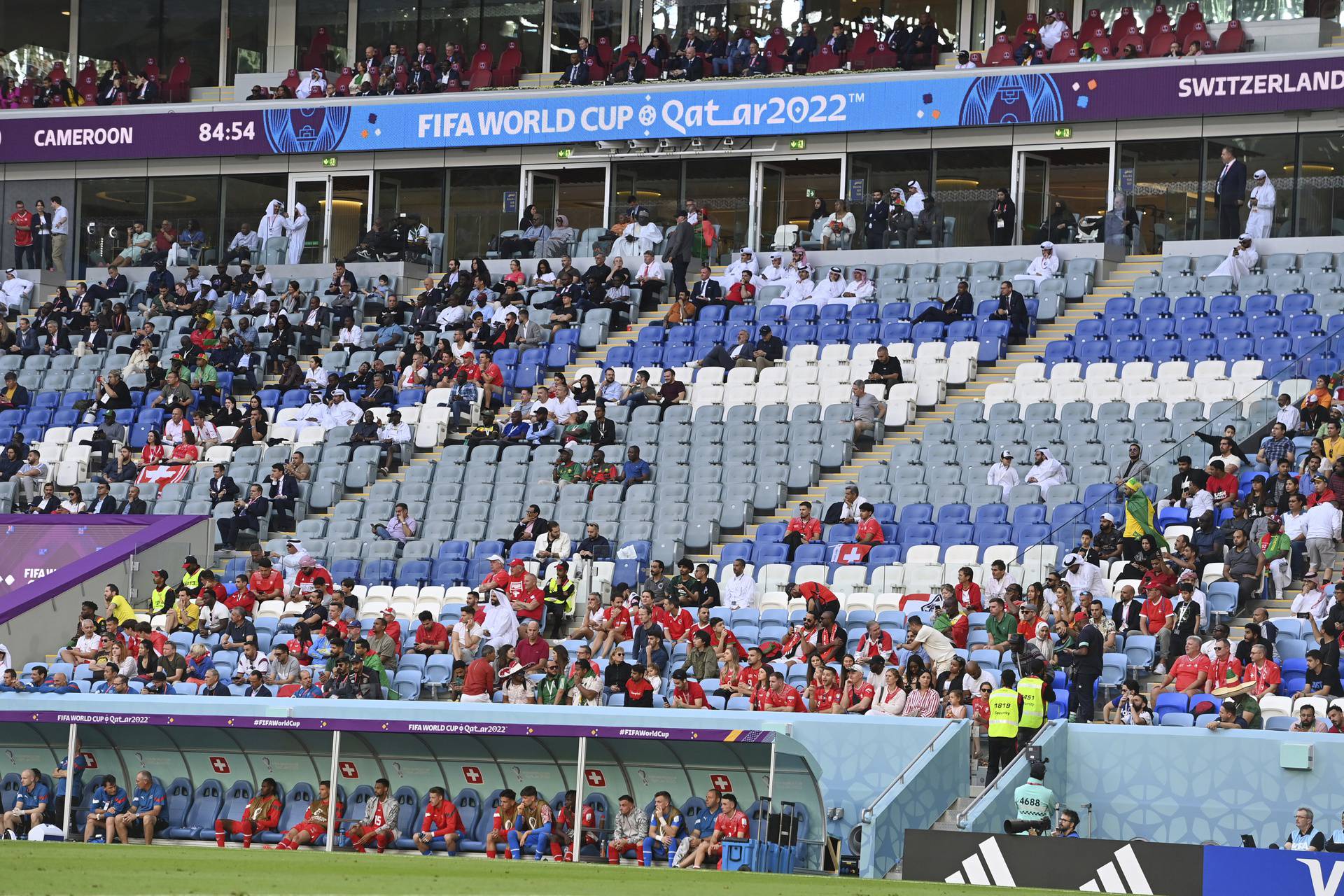 FIFA World Cup 2022 / Switzerland - Cameroon 1-0.