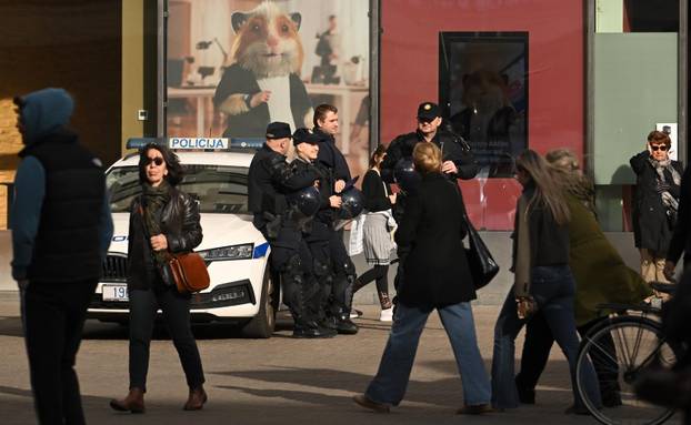 Zagreb: Centar grada prepun policije