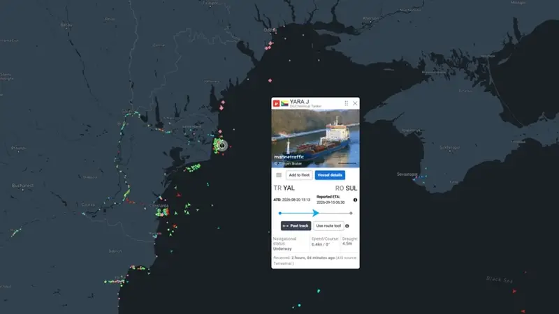 DRAMA Tanker u rumunjskim teritorijalnim vodama pogođen dronom? Izbio je požar...