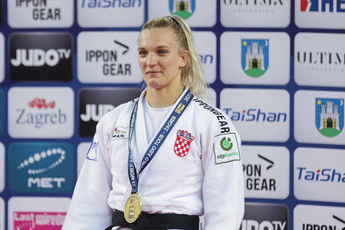 IJF World Judo Tour Zagreb Grand Prix 2023. Finale, žene do 70 kilograma