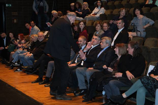 Zagreb: Svečana proslava 20. godisnjice Hrvatskog društva pisaca održana je u ZKM-u