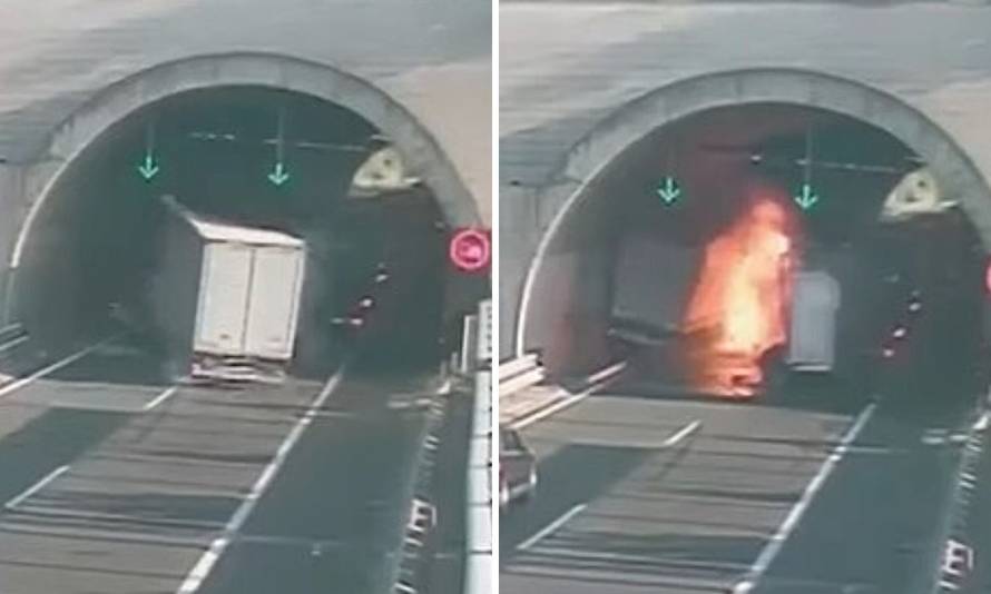 Snimka nesreće kod Maribora! 'U tunelu je bilo 800°C . Bojali smo se da su ljudi zarobljeni'