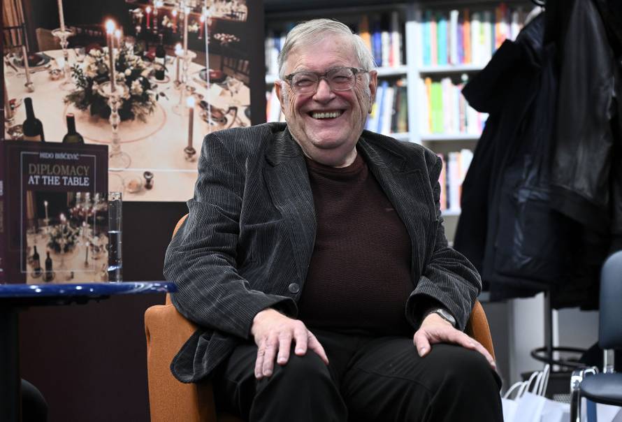 Zagreb: Promocija knjige Hide Biščevića Diplomacy at the Table