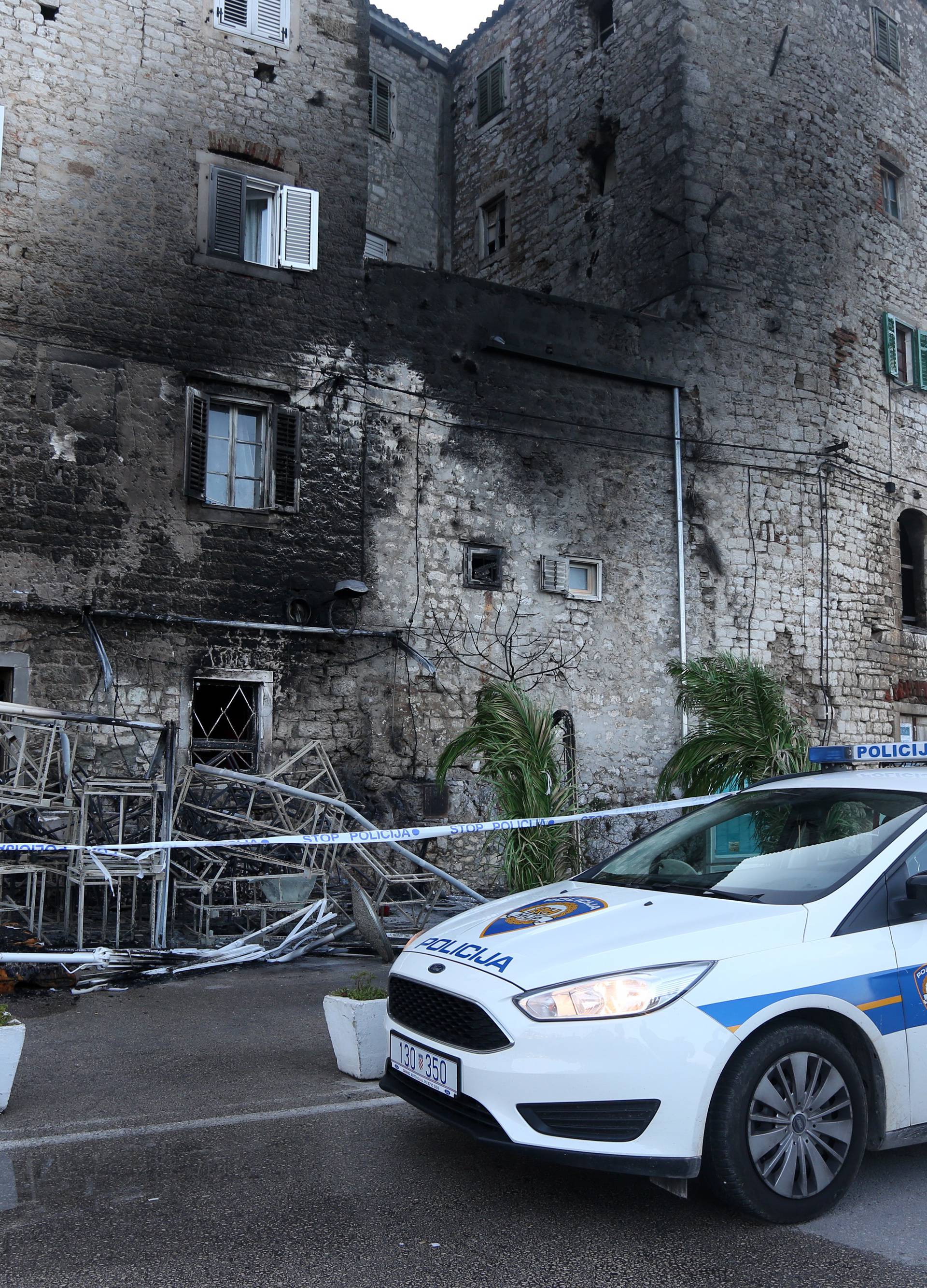 Požar kafića u Šibeniku: 'Vatra je bila ogromna, užasnuti smo'