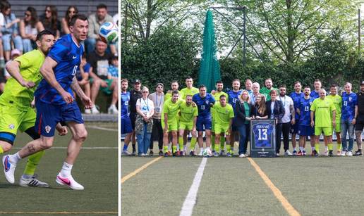 Legende Dinama i 'vatrenih' zaigrale u &ccaron;ast Pokriva&ccaron;a: 'Nikad ga ne&cacute;emo zaboraviti'