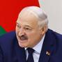 Belarusian President Alexander Lukashenko attends a press conference in Minsk