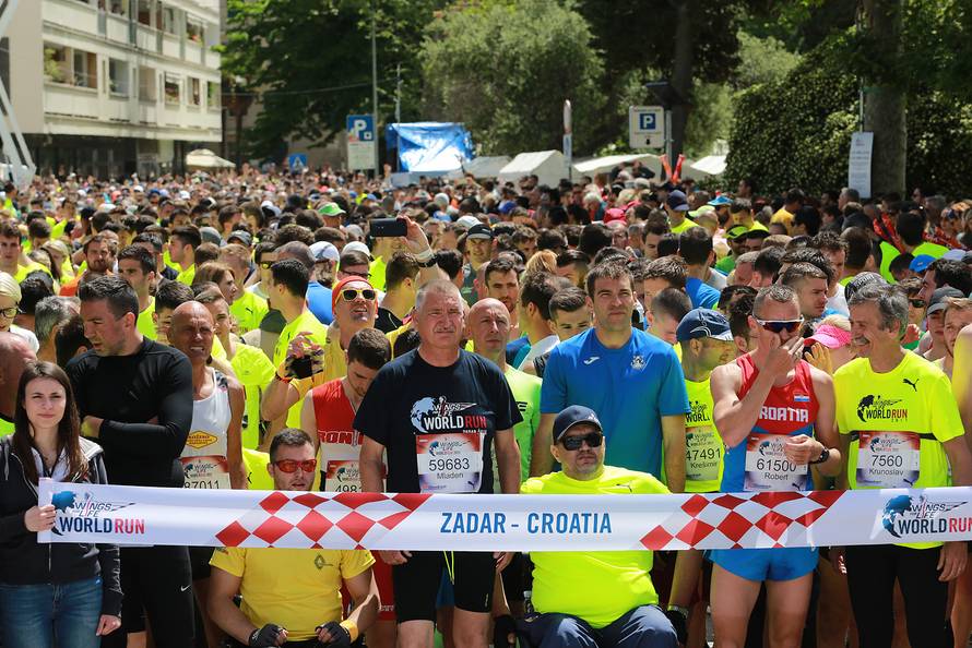 Više od 8 tisuća trkača danas u Zadru trčalo 'Wings for life'