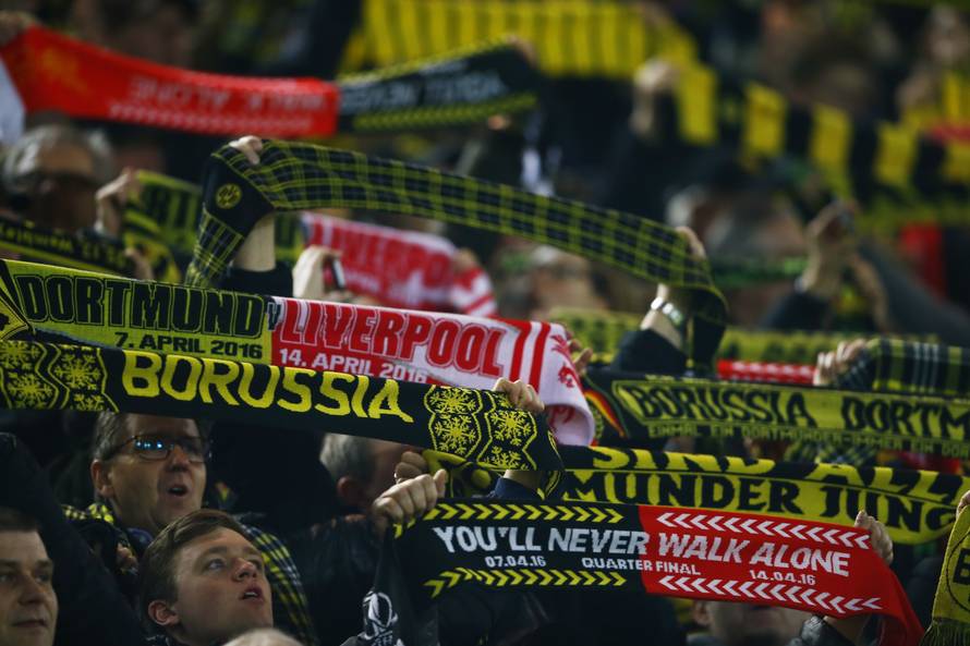 Borussia Dortmund v Liverpool - UEFA Europa League Quarter Final First Leg