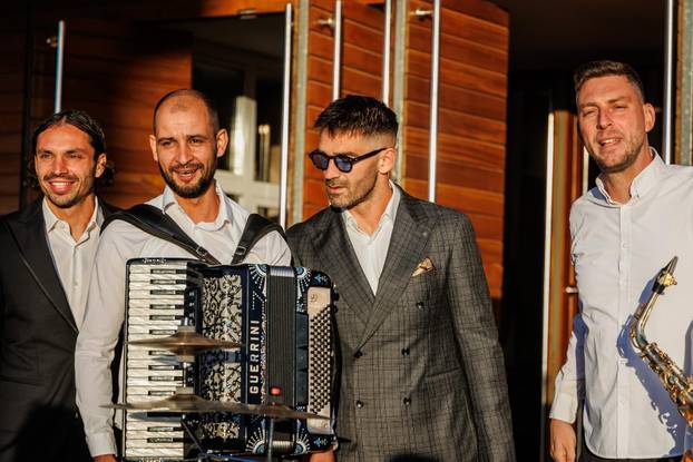 Split: Marko i Iris Livaja na vjenčanju Ivone i Anthonyja Kalika