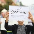 U Na&scaron;icama prosvjed protiv otpada iz Gospi&cacute;a: 'Izdajice, prodali ste du&scaron;e vragu...'
