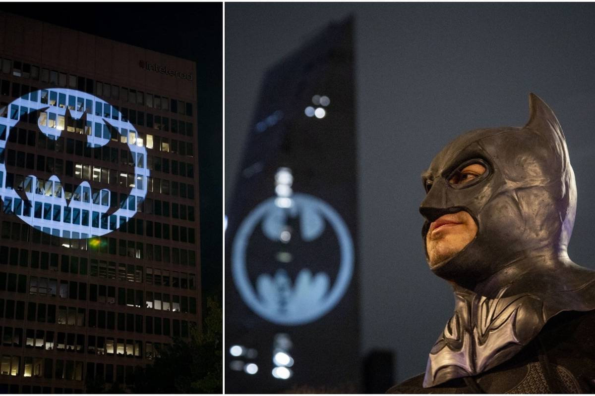 Batman slavi 80. godišnjicu: Zgrade su ukrasili simbolom...