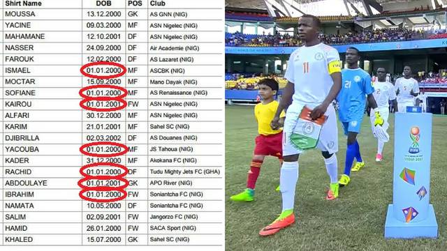 Samo slučajnost?! Sedmorica igrača Nigera rođeni 1. siječnja