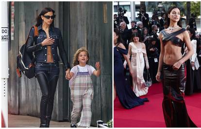 Vidite li razliku? Irina učvrstila trbuh za Cannes, a dva tjedna kasnije se ipak malo 'opustila'