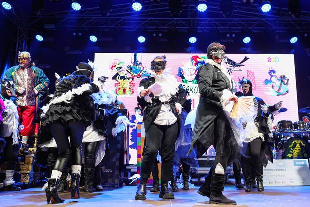 Zatvaranje 200. Samoborskog fašnika spaljivanjem princa Fašnika 