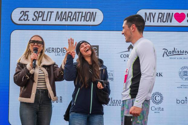 Na 25. Splitskom maratonu dogodila se prosidba