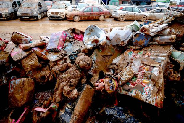 Aftermath of deadly floods in Valencia