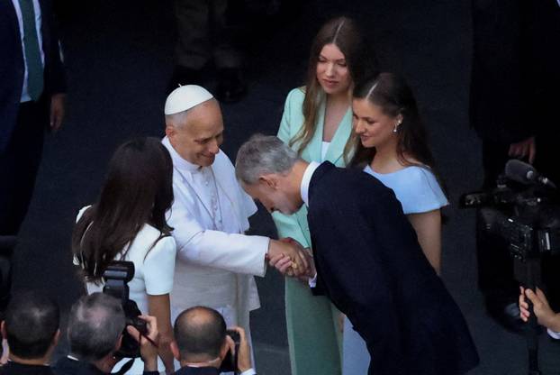 Pope Leo XIV visits Spain
