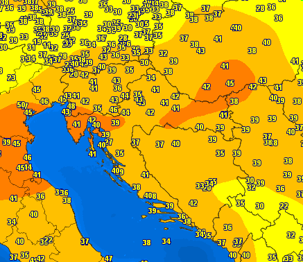 Opasno vrijeme dolazi prema Hrvatskoj: Izdan crveni alarm